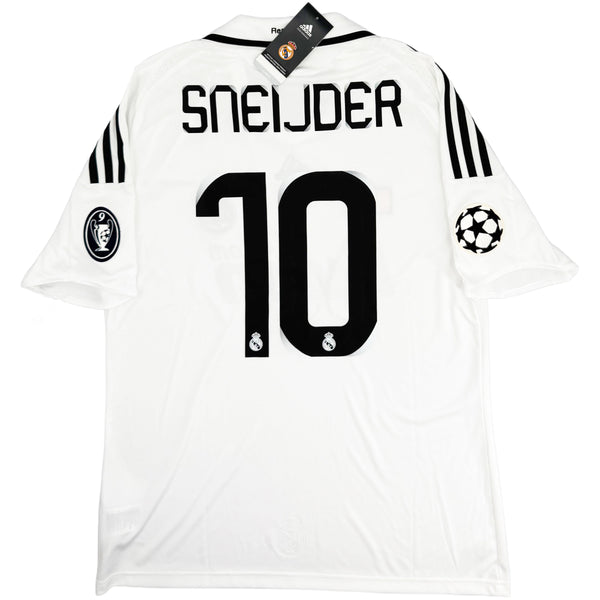 2008-09 Real Madrid Thuis Shirt Sneijder - Oldschool Voetbalshirts