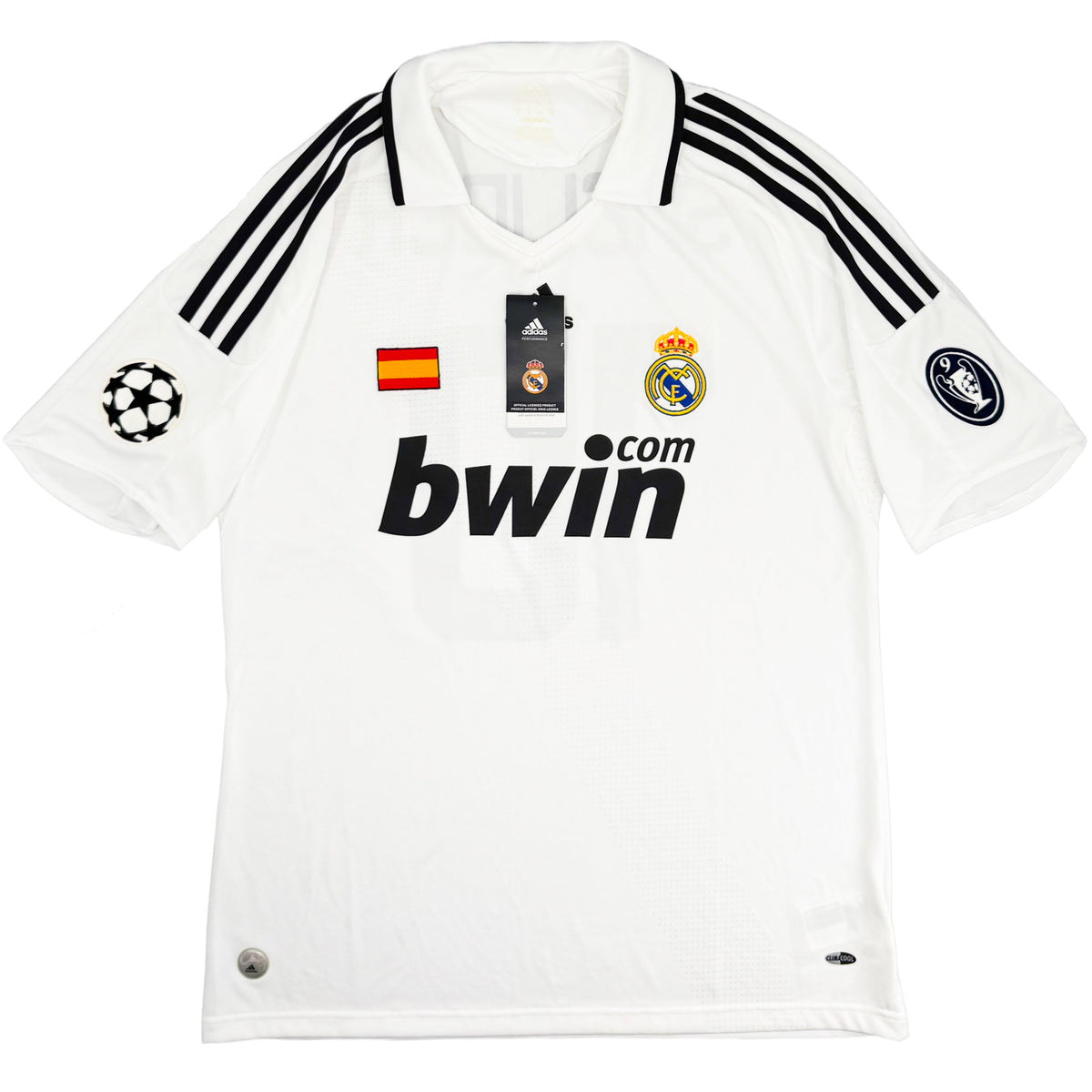 2008-09 Real Madrid Thuis Shirt Sneijder - Oldschool Voetbalshirts