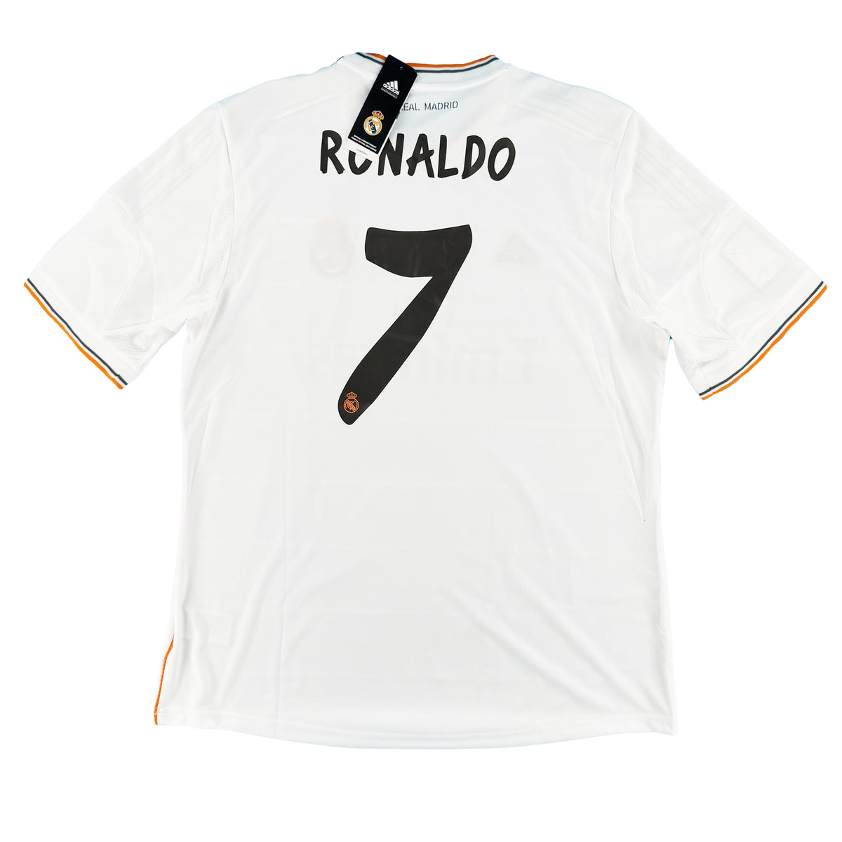 2013-14 Real Madrid Home Shirt Ronaldo #7 - 8/10 - (XL)