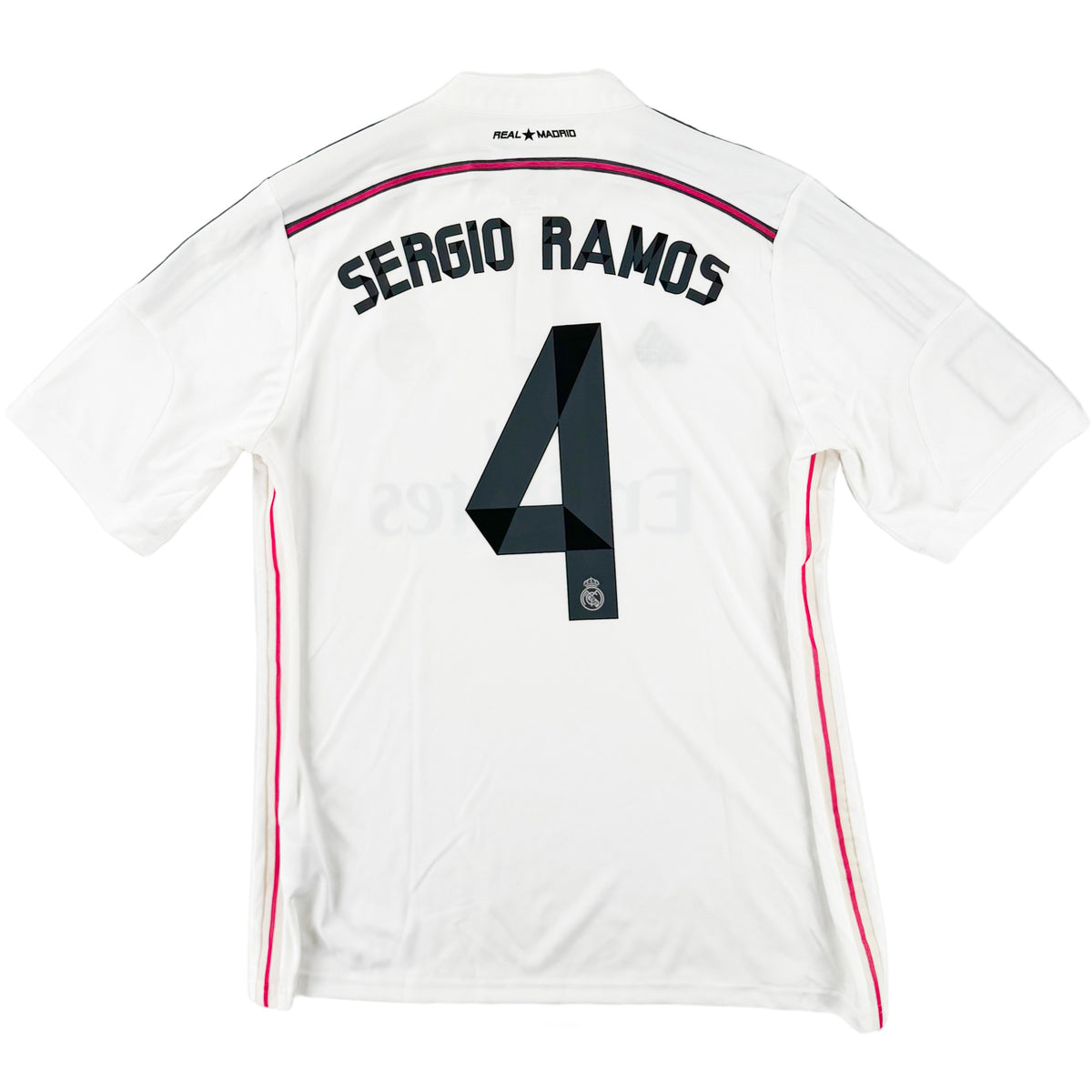2014-15 Real Madrid Thuis Shirt Sergio Ramos - Oldschool Voetbalshirts