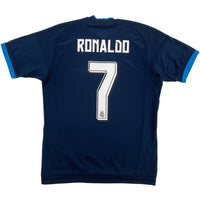 2015-16 Real Madrid Derde Shirt Ronaldo #7 - 10/10 - (S & M)
