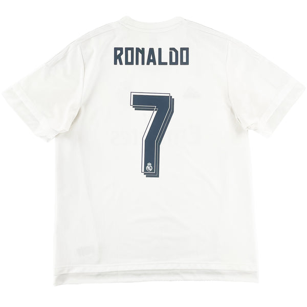 2015-16 Real Madrid Thuis Shirt Ronaldo - Oldschool Voetbalshirts