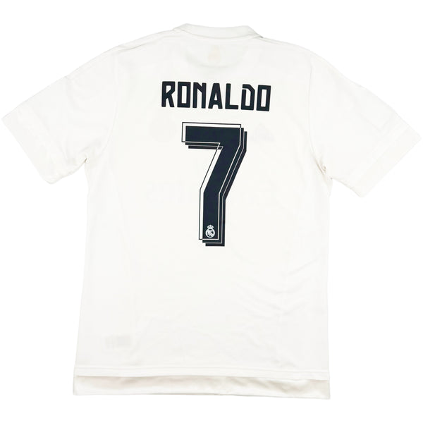2015-16 Real Madrid Thuis Shirt Ronaldo - Oldschool Voetbalshirts