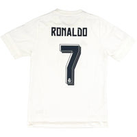2015-16 Real Madrid Thuis Shirt Ronaldo - Oldschool Voetbalshirts