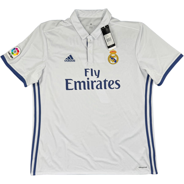 2016-17 Real Madrid Thuis Shirt Ronaldo #7 - 9/10 - (XL)