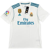 2017-18 Real Madrid Thuis Shirt Ronaldo #7 - Nieuw - (M) - Oldschool Voetbalshirts