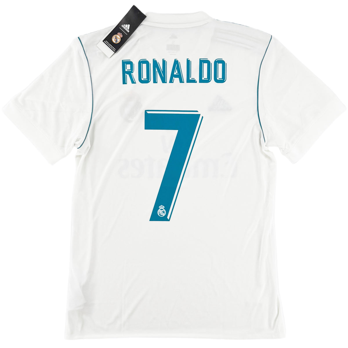 2017-18 Real Madrid Thuis Shirt Ronaldo - Oldschool Voetbalshirts