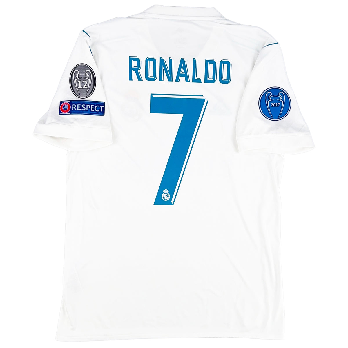 2017-18 Real Madrid Home Shirt Ronaldo