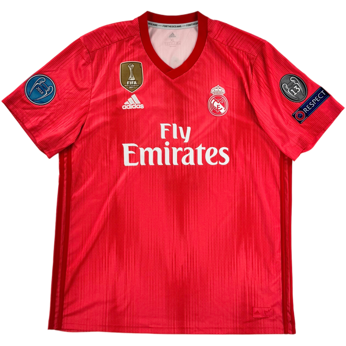 2018-19 Real Madrid Derde Shirt Bale - Oldschool Voetbalshirts