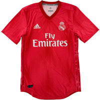 2018-19 Real Madrid Authentic Derde Shirt - 10/10 - (S) - Oldschool Voetbalshirts