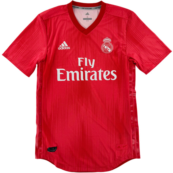 2018-19 Real Madrid Authentic Derde Shirt - 10/10 - (S) - Oldschool Voetbalshirts