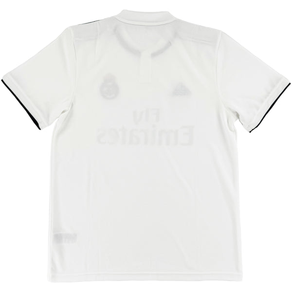 2018-19 Real Madrid Thuis Shirt - 10/10 - (M) - Oldschool Voetbalshirts