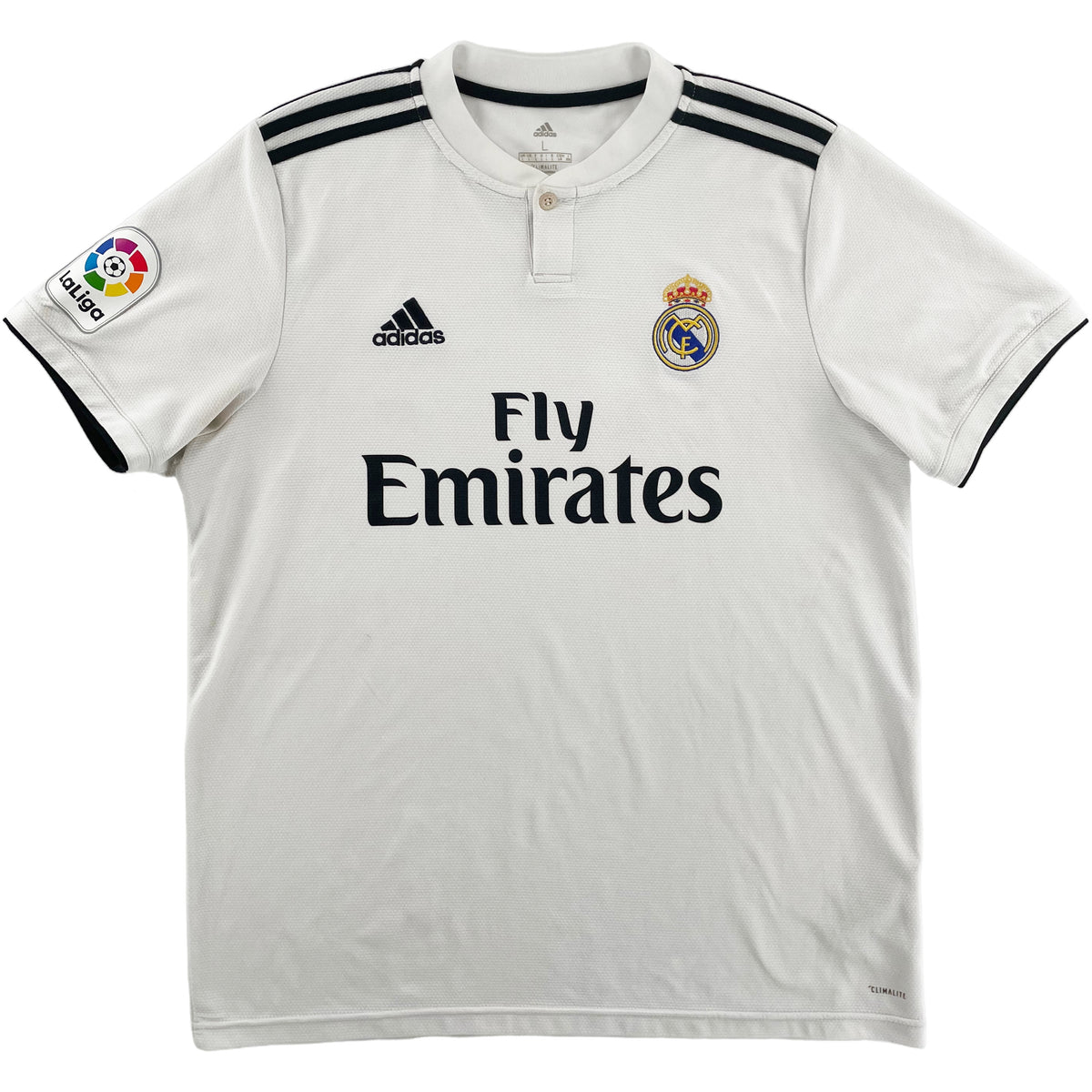 2018-19 Real Madrid Thuis Shirt - 9/10 - (L)