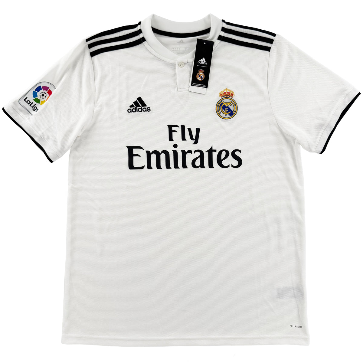 2018-19 Real Madrid Thuis Shirt - Nieuw - (L) - Oldschool Voetbalshirts