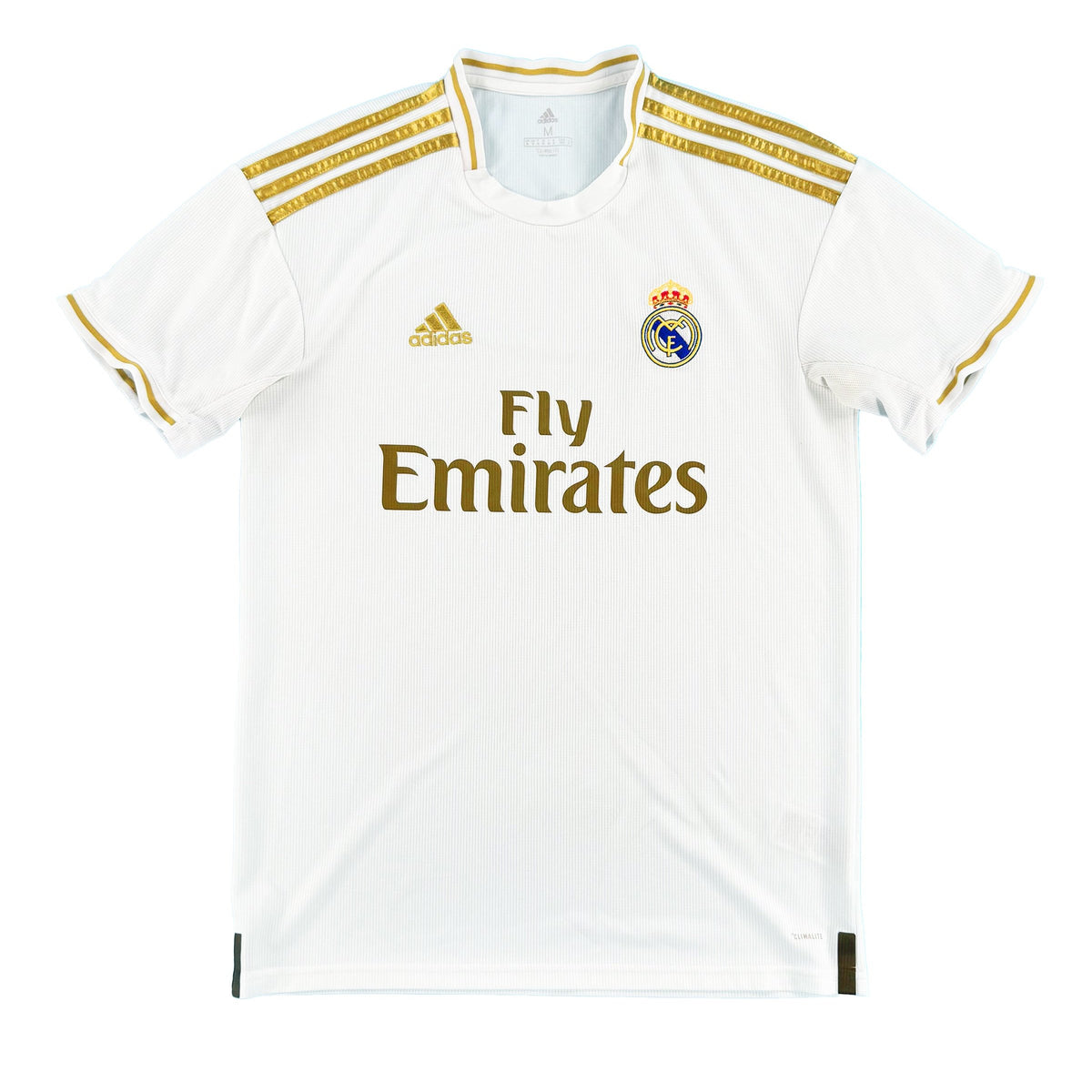 2019-20 Real Madrid Thuis Shirt - 9/10 - (M) - Oldschool Voetbalshirts
