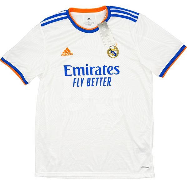 2021-22 Real Madrid Thuis Shirt Vinicius Jr - Oldschool Voetbalshirts