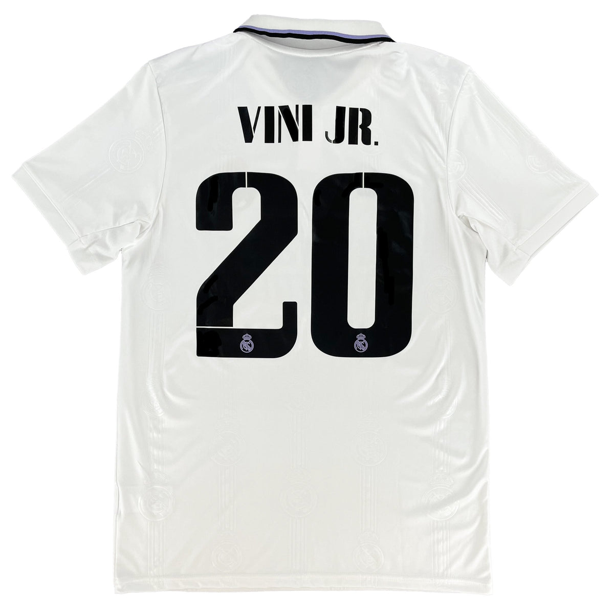 2022-23 Real Madrid Thuis Shirt Vini Jr. #20 - 10/10 - (M) - Oldschool Voetbalshirts