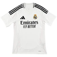 2024-25 Real Madrid Thuis Shirt - Oldschool Voetbalshirts