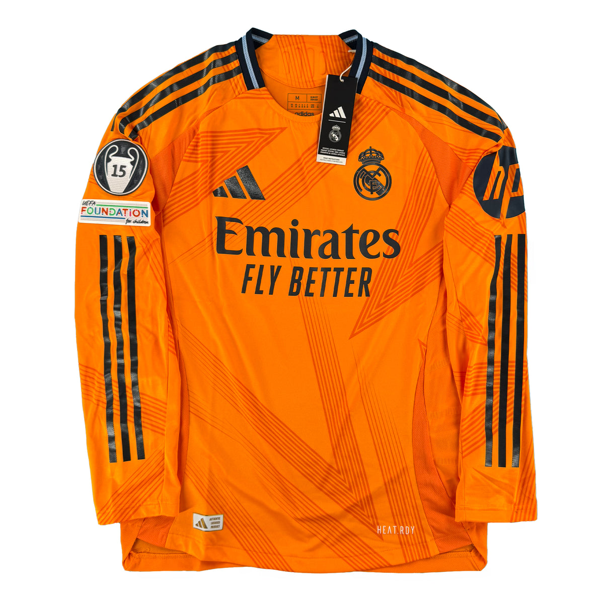2024-25 Real Madrid Authentic Uit Shirt - 9/10 - (M) - Oldschool Voetbalshirts