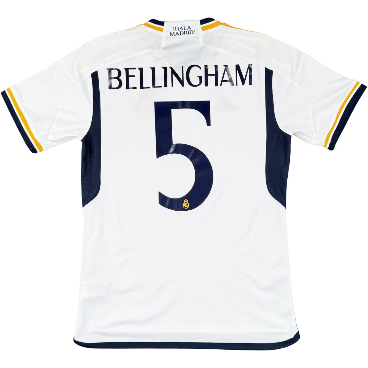 2023-24 Real Madrid Thuis Shirt Bellingham #5 - 8/10 - (M)