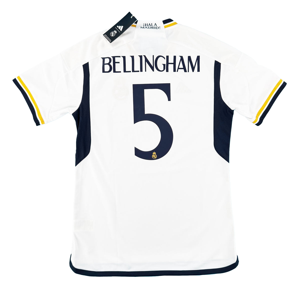Real Madrid - Home Shirt - BELLINGHAM #5 - 2023/24 - Size M - 10/10