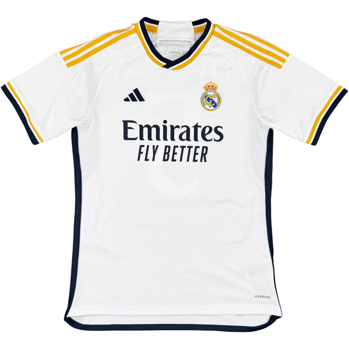 2023-24 Real Madrid Thuis Shirt Bellingham #5 - 8/10 - (M)
