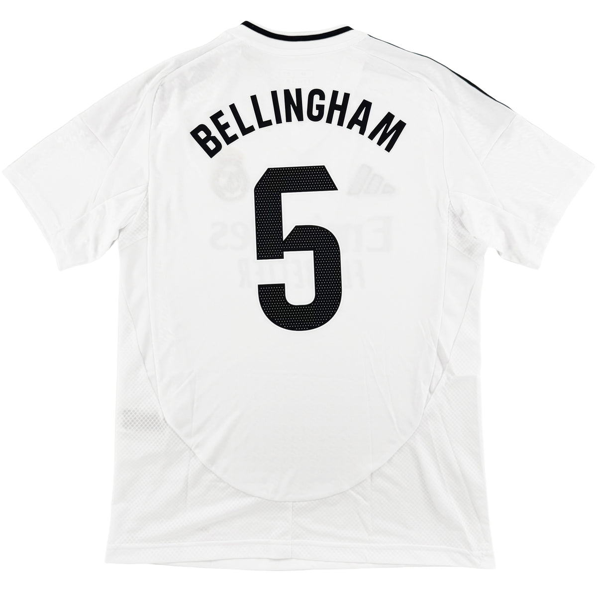 2024-25 Real Madrid Thuis Shirt Bellingham #5 - 10/10 - (M) - Oldschool Voetbalshirts