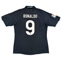 2009-10 Real Madrid Away Shirt Ronaldo #9 - 8/10 - (L)