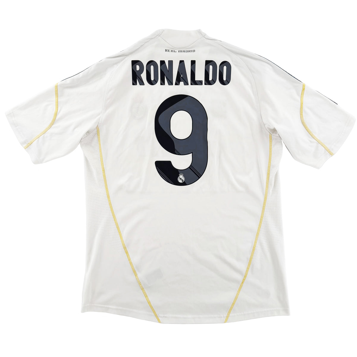 2009-10 Real Madrid Thuis Shirt Ronaldo #9 - 8/10 - (L)