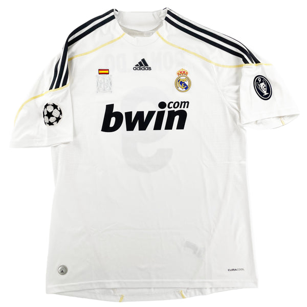 2009-10 Real Madrid Thuis Shirt Ronaldo #9 - 10/10 - (XL)
