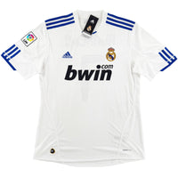 2010-11 Real Madrid Thuis Shirt Ronaldo #7 - Nieuw - (L)