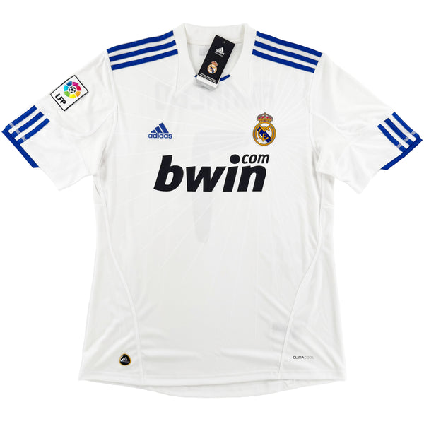 2010-11 Real Madrid Thuis Shirt Ronaldo #7 - Nieuw - (L)
