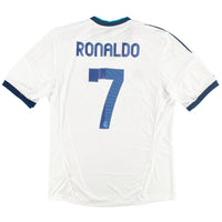 2012-13 Real Madrid Thuis Shirt Ronaldo #7 - Nieuw - (L)