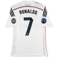 2014-15 Real Madrid Home Shirt Ronaldo #7 - 9/10 - (M)