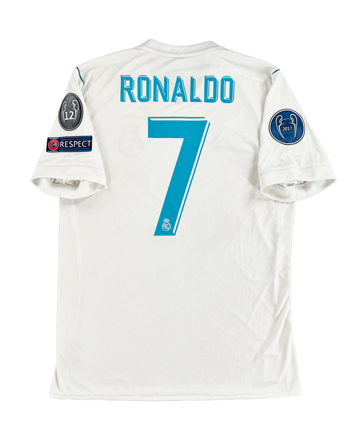 Real Madrid - Home Shirt - RONALDO #7 - 2017/18 - Size M
