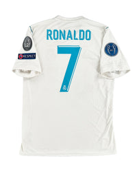 Real Madrid - Home Shirt - RONALDO #7 - 2017/18 - Size M