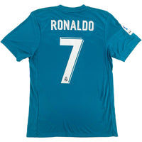 2017-18 Real Madrid Derde Shirt Ronaldo #7 - 9/10 - (S) - Oldschool Voetbalshirts