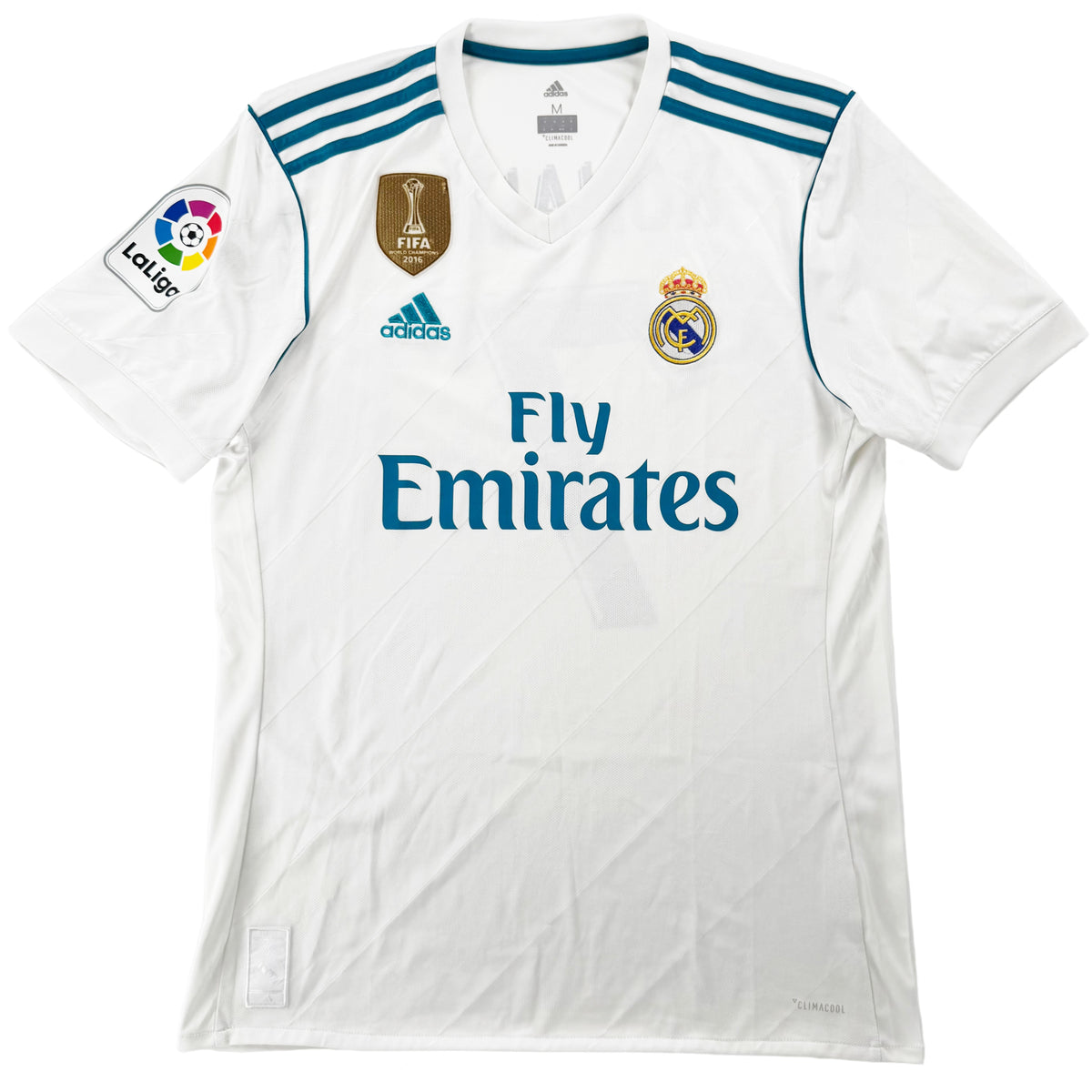 2017-18 Real Madrid Thuis Shirt Ronaldo #7 - 9/10 - (M) - Oldschool Voetbalshirts
