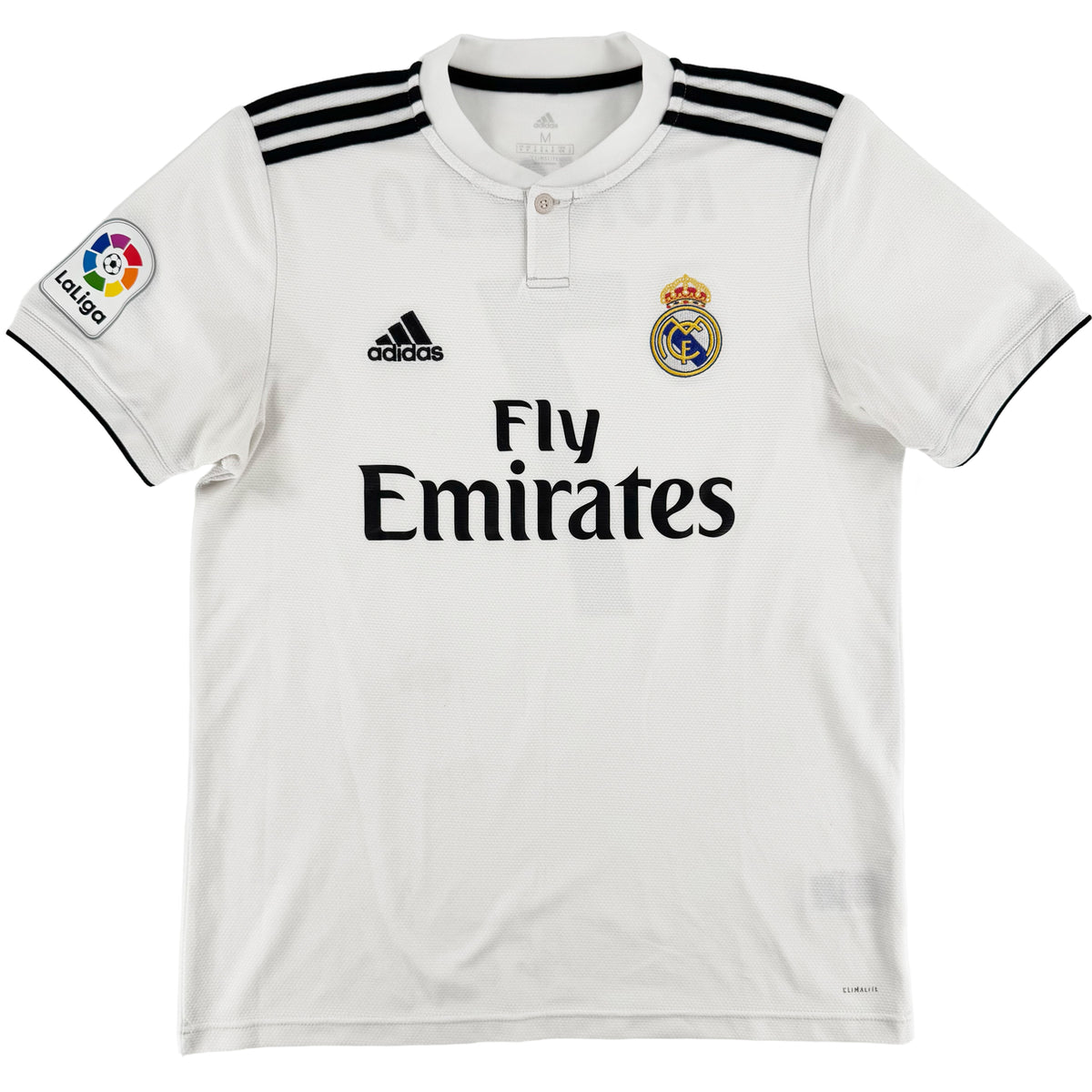 2018-19 Real Madrid Thuis Shirt Ronaldo #7 - 8/10 - (M) - Oldschool Voetbalshirts