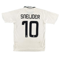 Real Madrid - Home Shirt - SNEIJDER #10 - 2008/09 - Size S - 6/10