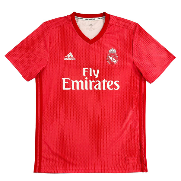 2018-19 Real Madrid Derde Shirt Benzema #9 - 9/10 - (M) - Oldschool Voetbalshirts