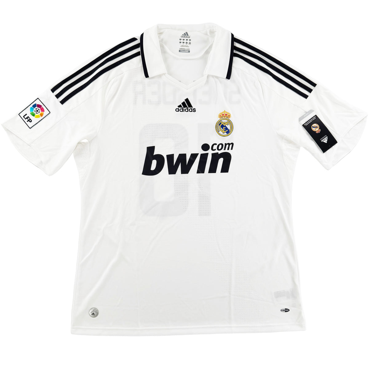 2008-09 Real Madrid Thuis Shirt Sneijder #10 - Nieuw - (XL)