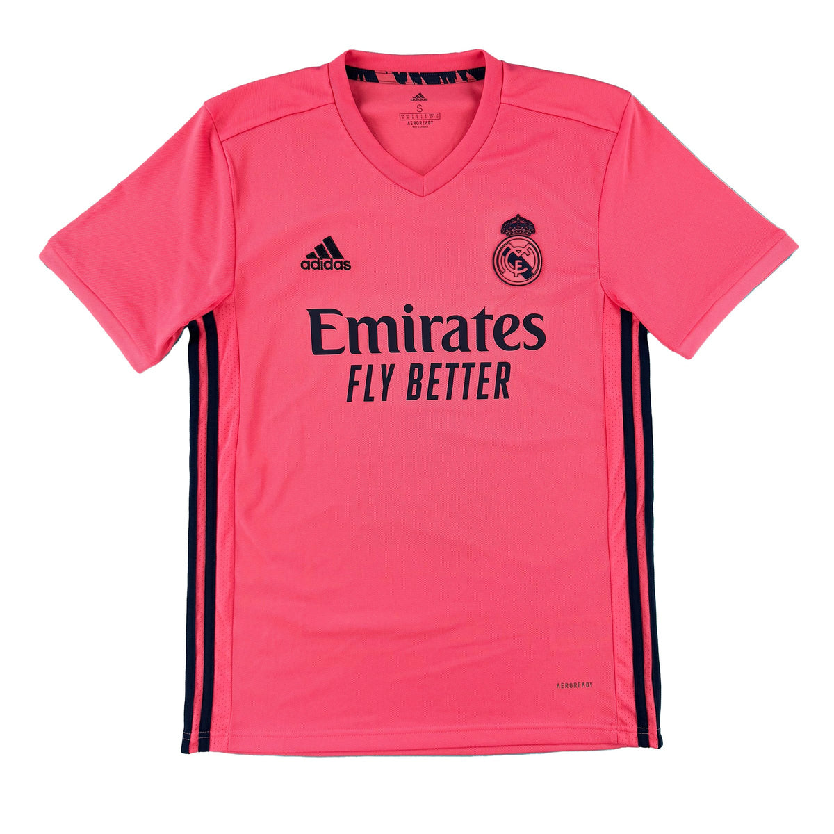 2020-21 Real Madrid Uit Shirt - 8/10 - (S) - Oldschool Voetbalshirts