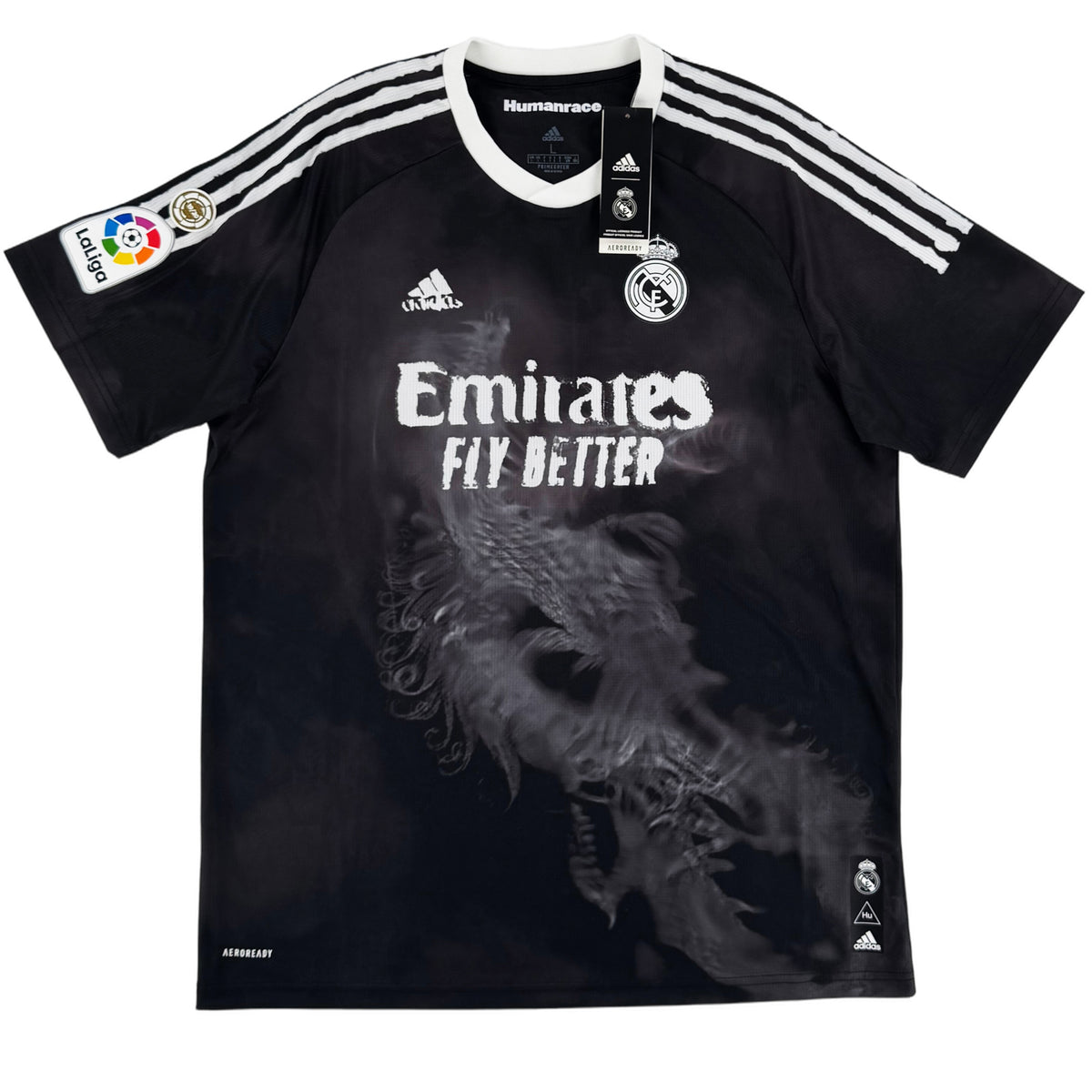 2020-21 Real Madrid Human Race Shirt - Nieuw - (L) - Oldschool Voetbalshirts