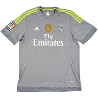 2015-16 Real Madrid Uit Shirt Ronaldo - Oldschool Voetbalshirts