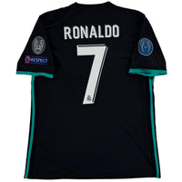 2017-18 Real Madrid Uit Shirt Ronaldo #7 - 10/10 - (L) - Oldschool Voetbalshirts