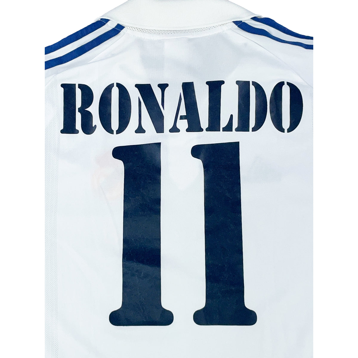2001-02 Real Madrid Thuis Shirt Ronaldo - Oldschool Voetbalshirts