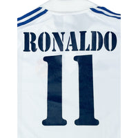 2001-02 Real Madrid Thuis Shirt Ronaldo - Oldschool Voetbalshirts
