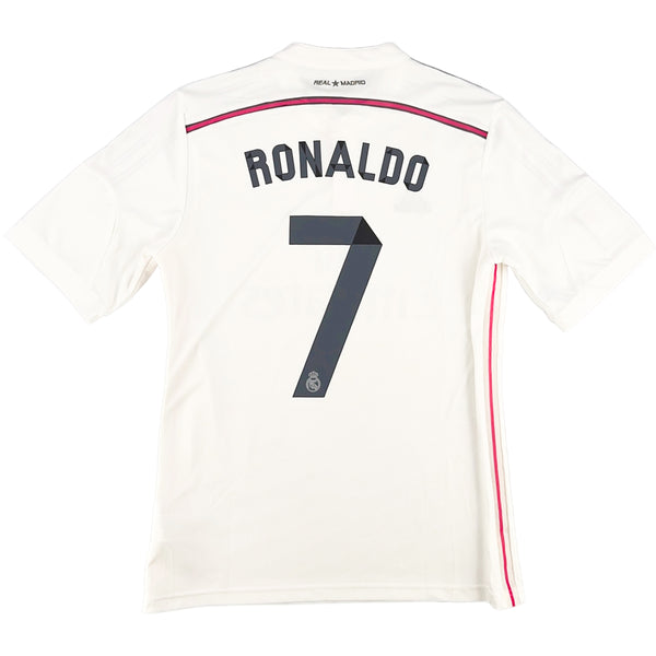 2014-15 Real Madrid Thuis Shirt Ronaldo - Oldschool Voetbalshirts