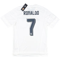2015-16 Real Madrid Home Shirt Ronaldo